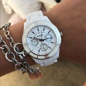 Fossil watch. Barley worn.